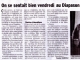 Article Le Dauphiné Libéré du 7 avril 2014